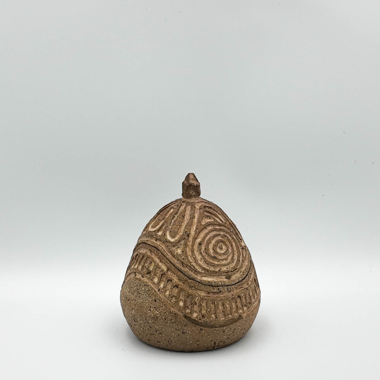 T002 - Stoneware Lidded Vessel