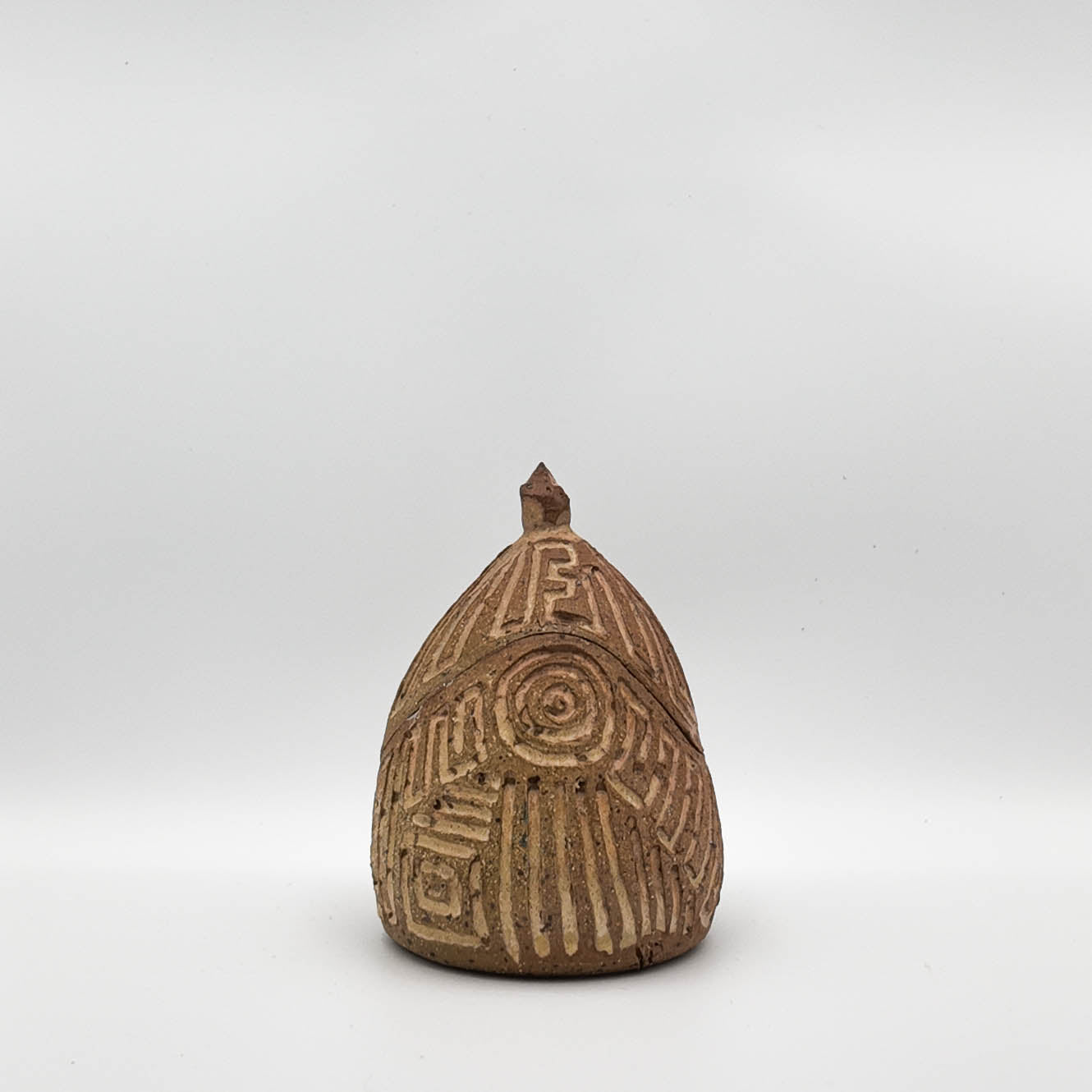 T005 - Stoneware Lidded Vessel