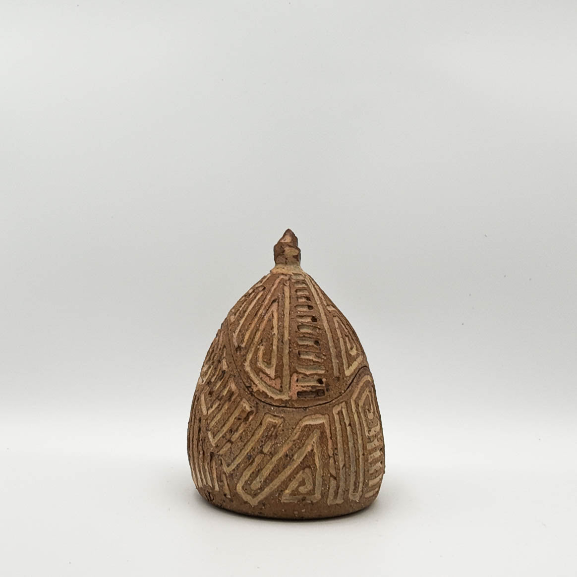 T005 - Stoneware Lidded Vessel