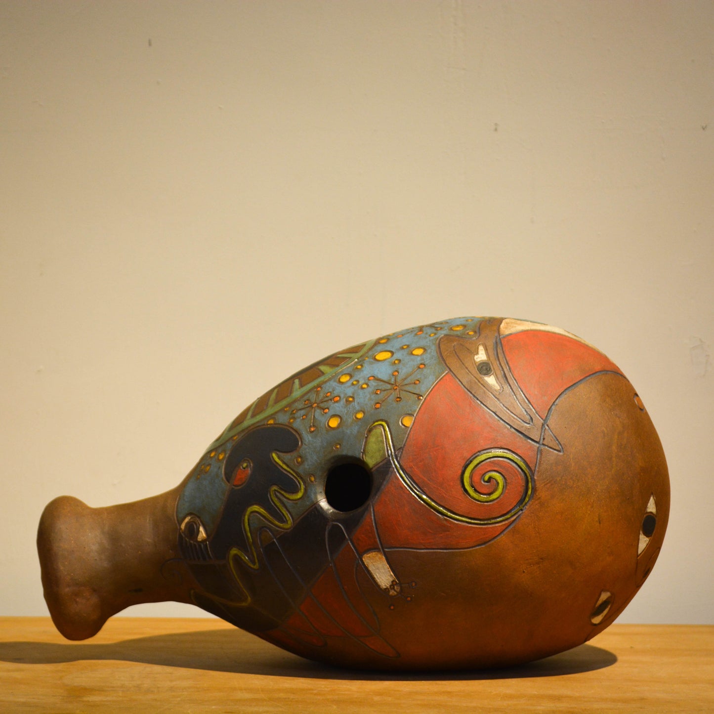 UD001 - Seed of Life Udu Drum